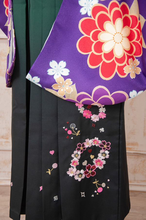 KR-072/紫大輪　卒業袴