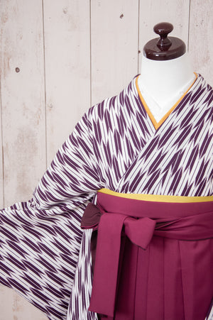 KR-079/矢絣紫　卒業袴