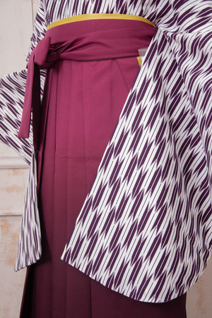 KR-079/矢絣紫　卒業袴