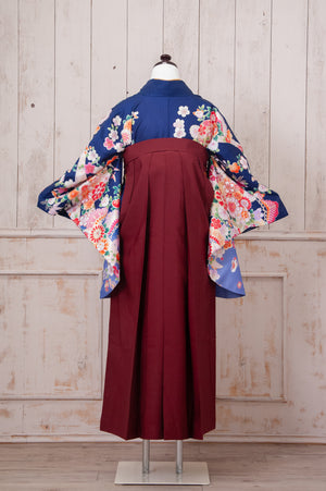 KR-082/紺手まり　卒業袴