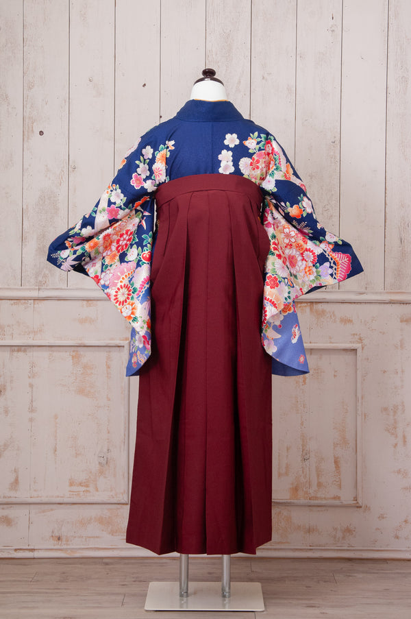 KR-082/紺手まり　卒業袴