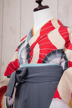 KR-086/赤傘　卒業袴