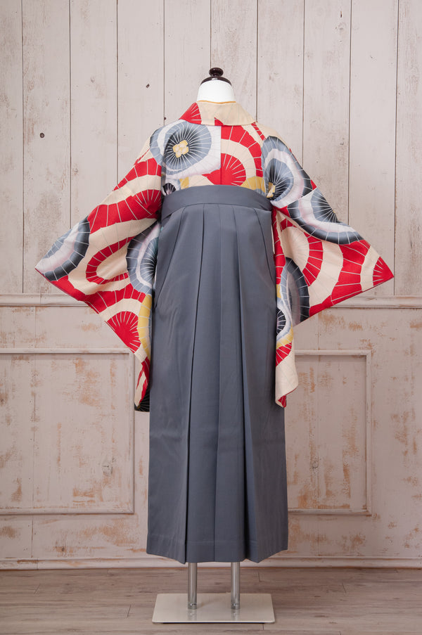 KR-086/赤傘　卒業袴
