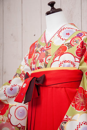 KR-087/若草梅のし　卒業袴