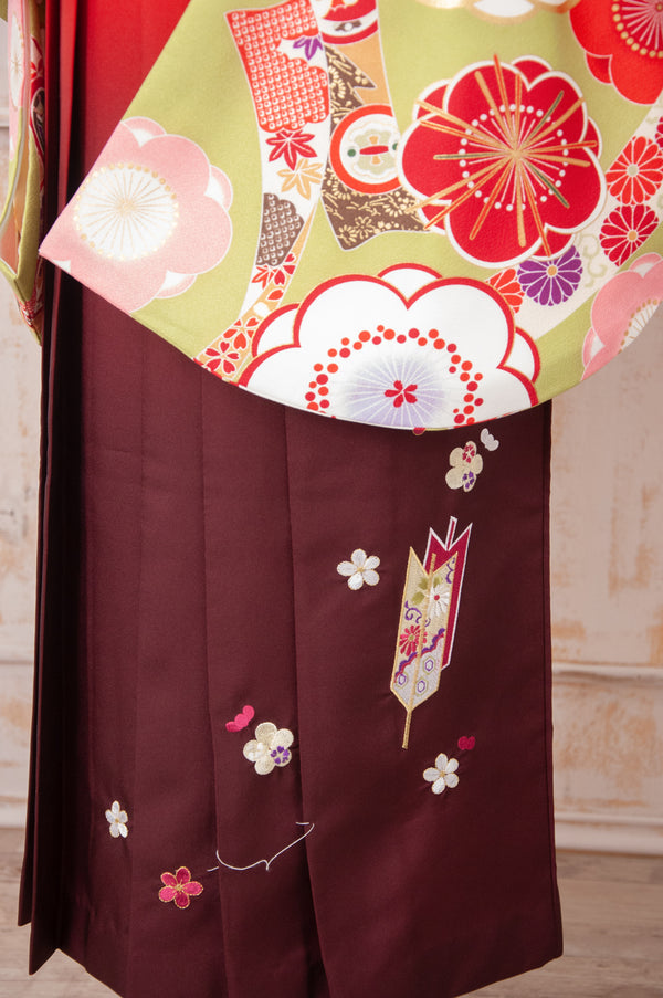 KR-087/若草梅のし　卒業袴