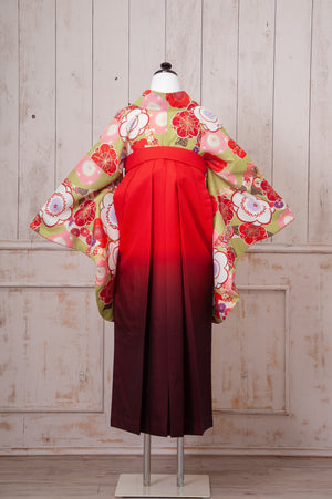 KR-087/若草梅のし　卒業袴