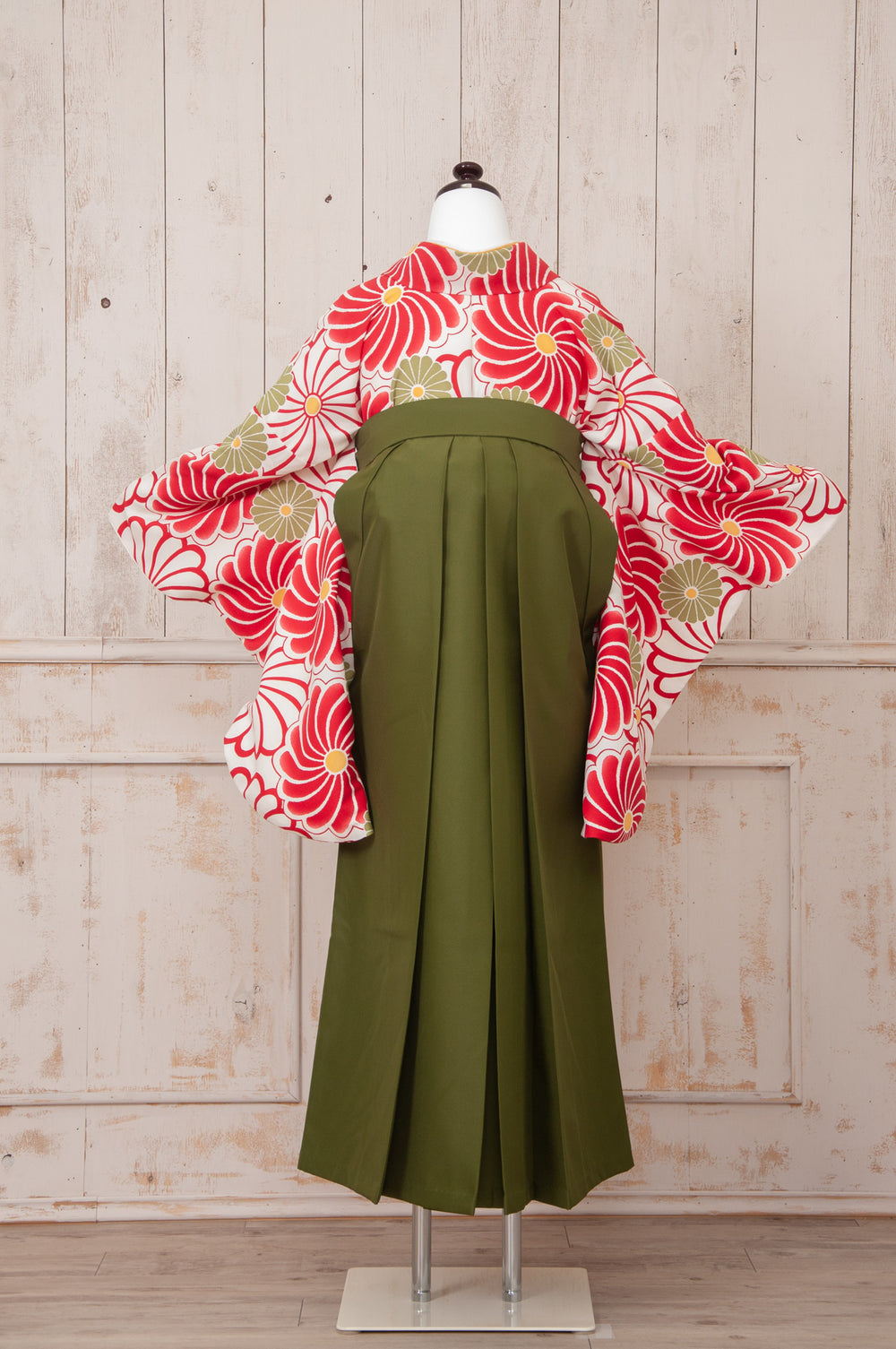 KR-043/ねじり菊 卒業袴　仙台　宮城