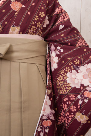 KR-090/紫雪輪　卒業袴