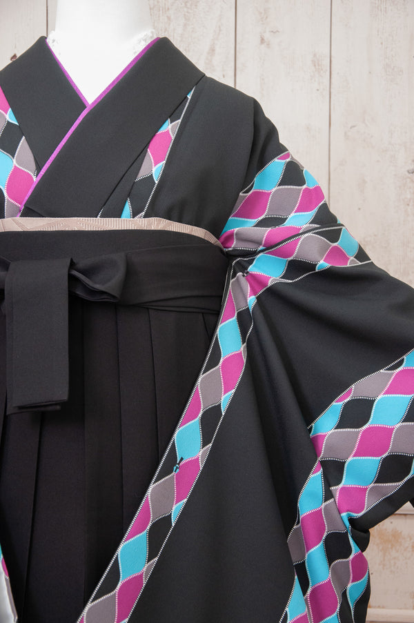 KR-092/モダンファスナー　卒業袴