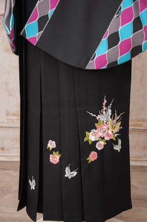 KR-092/モダンファスナー　卒業袴