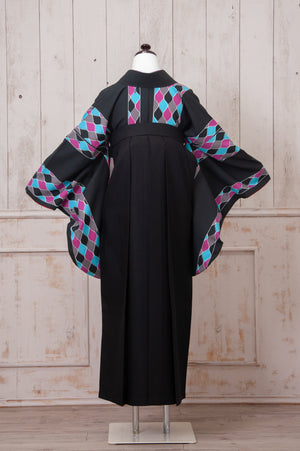 KR-092/モダンファスナー　卒業袴