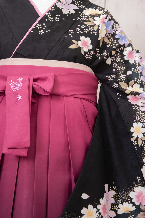 KR-094/黒桜　卒業袴