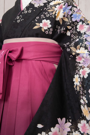 KR-094/黒桜　卒業袴