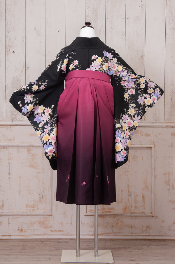 KR-094/黒桜　卒業袴