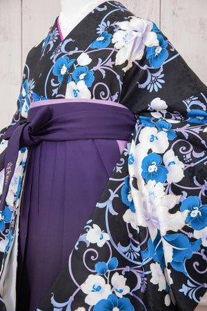 KR-095/黒蘭　卒業袴