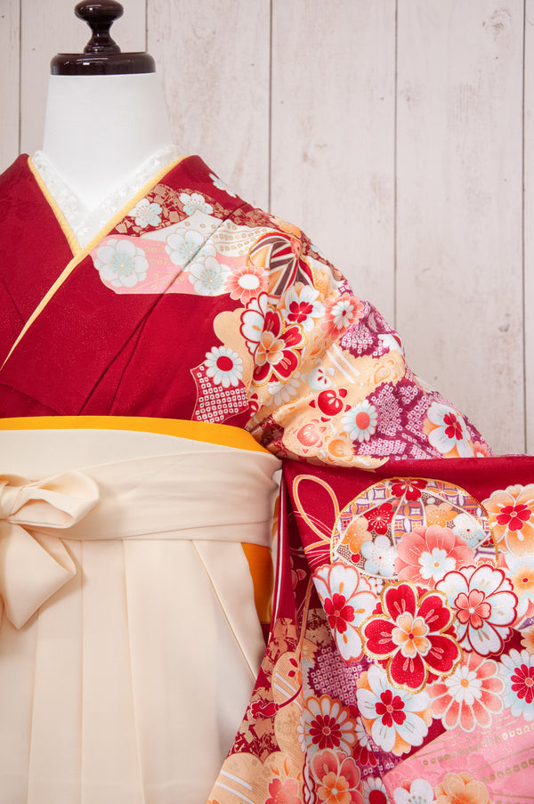 KR-099/PATiPATi 赤手まり　卒業袴