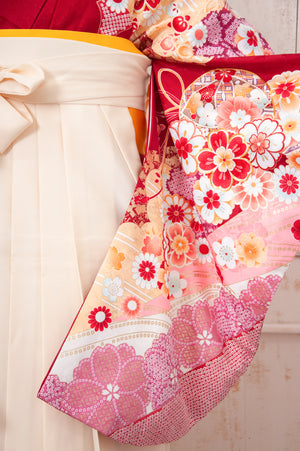 KR-099/PATiPATi 赤手まり　卒業袴