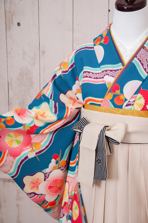 KR-105/ブルー波海　卒業袴