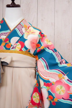 KR-105/ブルー波海　卒業袴