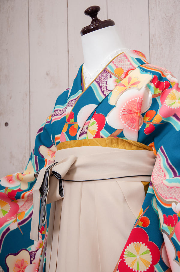 KR-105/ブルー波海　卒業袴