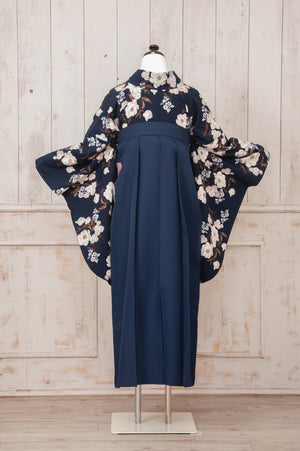 KR-013/Heather　ピオニーネイビー　卒業袴