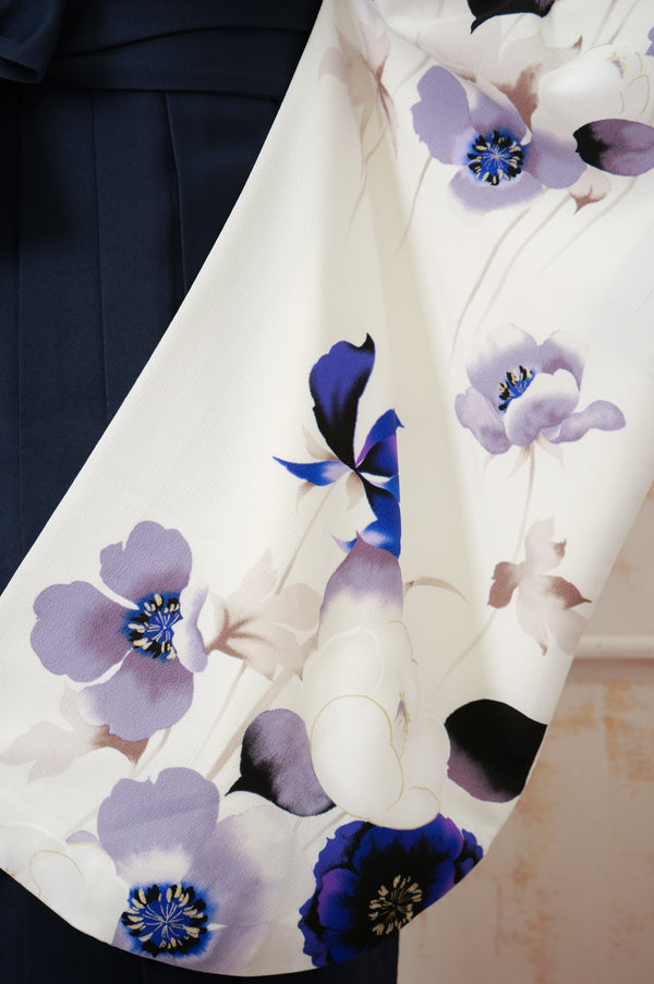 KR-006/JAPAN STYLE×中村里砂　椿アネモネ　卒業袴