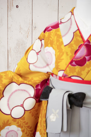 KR-046/KANASAI マスタード　卒業袴