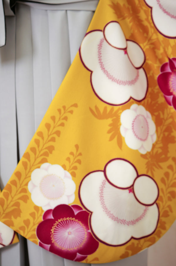 KR-046/KANASAI マスタード　卒業袴