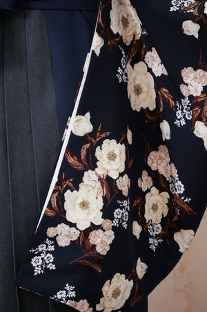 KR-013/Heather　ピオニーネイビー　卒業袴