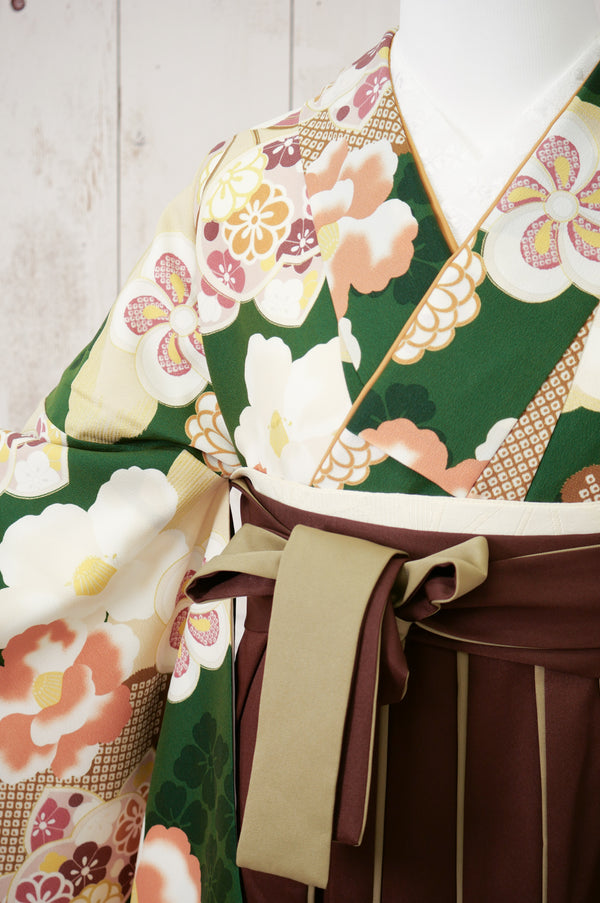 KR-002/KANSAIグリーン　卒業袴