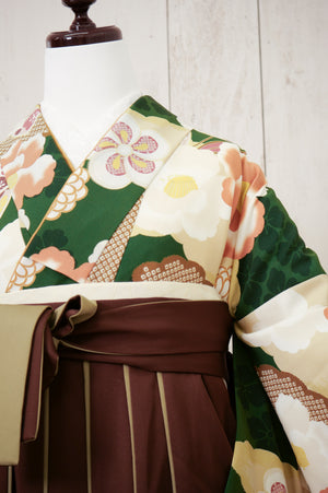 KR-002/KANSAIグリーン　卒業袴