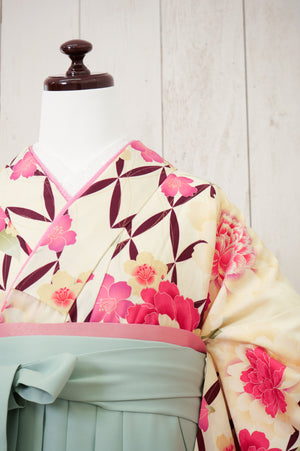 KR-049/アトリエサブ クリーム　卒業袴