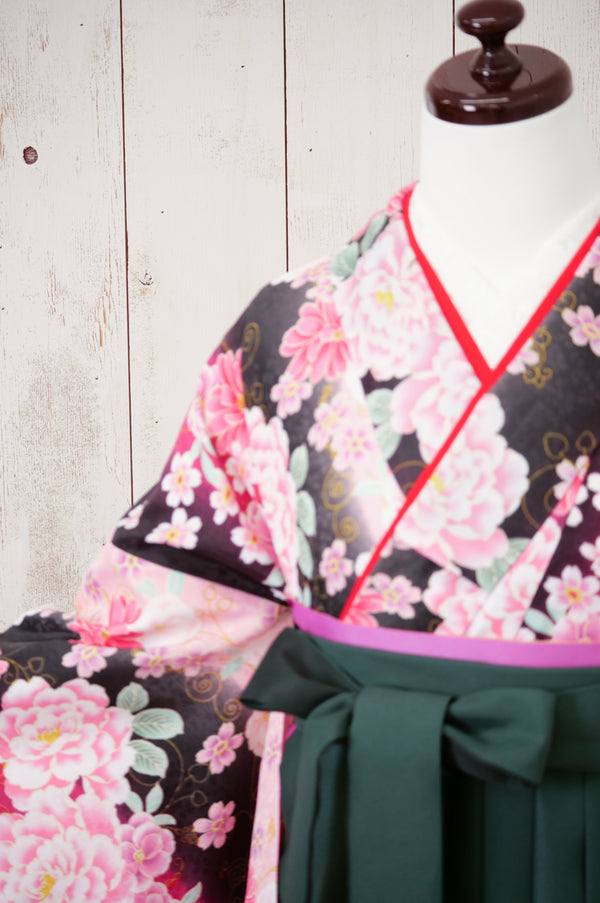 KR-056/白黒　卒業袴