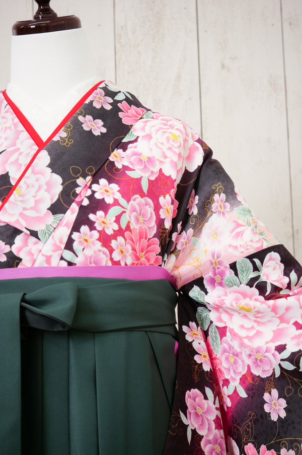 KR-056/白黒　卒業袴