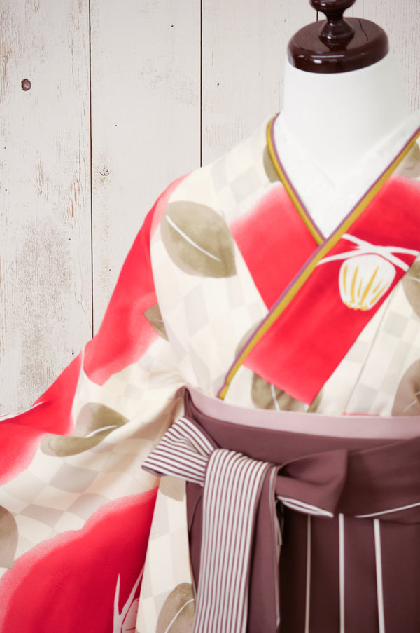 KR-009/椿あかしがた　卒業袴