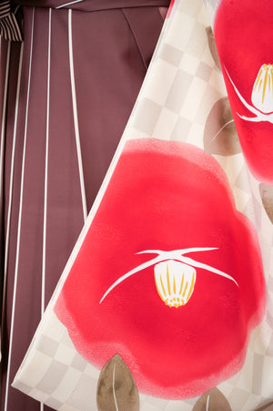 KR-009/椿あかしがた　卒業袴