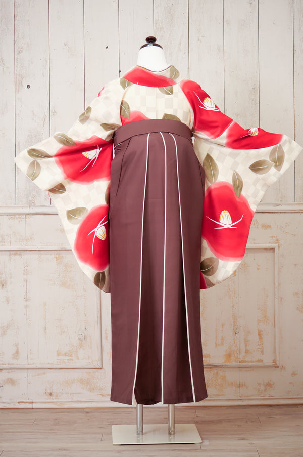 KR-009/椿あかしがた　卒業袴