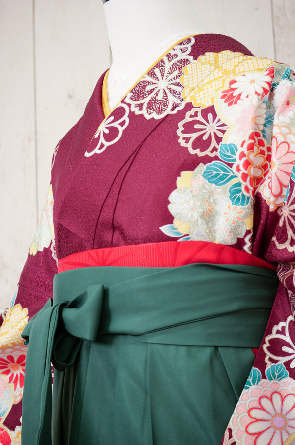 KR-107/PATiPATi 赤紫　卒業袴