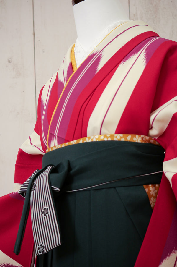 KR-112/矢羽根エンジ　卒業袴