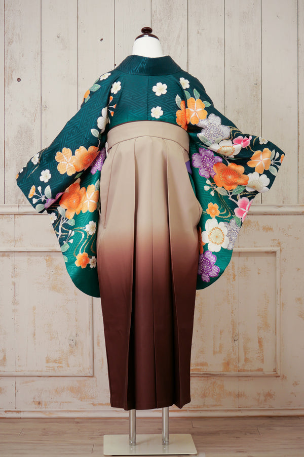 KR-116/anan グリーン　卒業袴