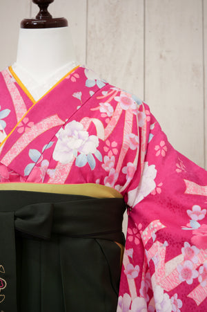 KR-118/ラズベリーピンク　卒業袴