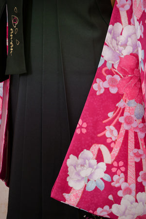 KR-118/ラズベリーピンク　卒業袴