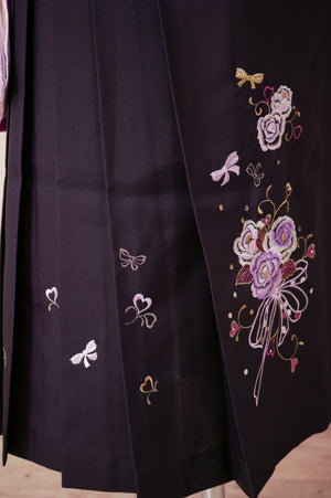 KR-123/薄紫菊　卒業袴
