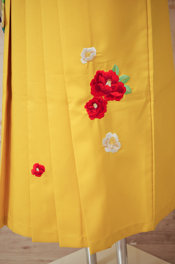 KR-124/紫レトロ花尽くし　卒業袴