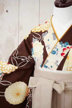 KR-019/KANSAI ブラウン　卒業袴