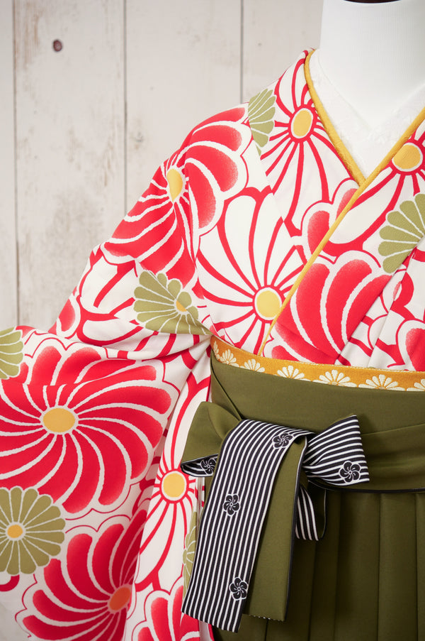 KR-043/ねじり菊 卒業袴