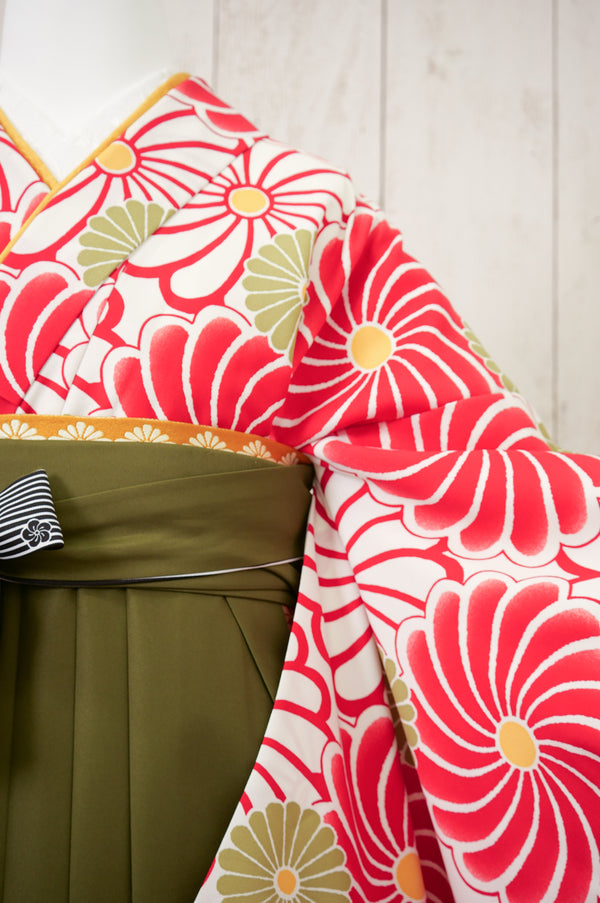 KR-043/ねじり菊 卒業袴