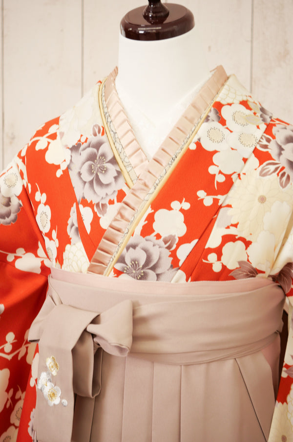 KR-001/KANSAIオレンジ　卒業袴